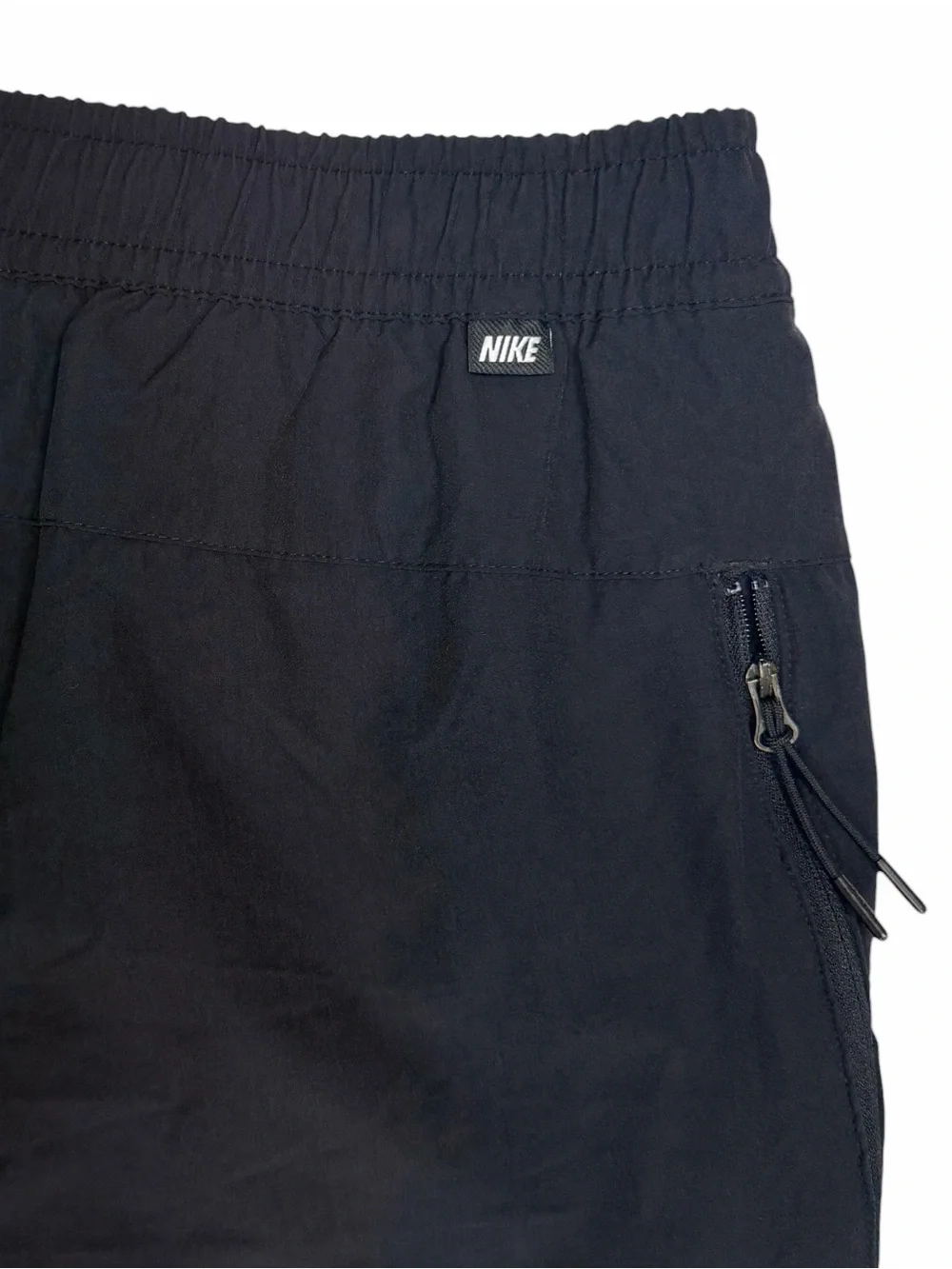 Nike Club Woven Tapered Pants Mens Large Black Tech Athletic Track Sportswear